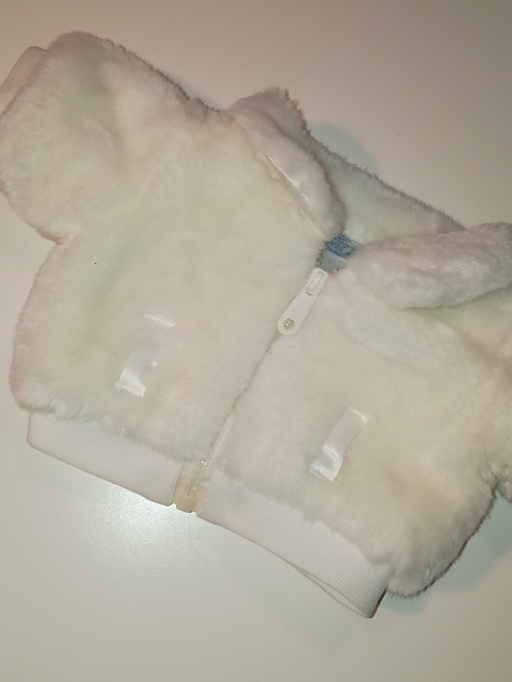 Build A Bear Vintage Rare Faux Fur Winter Fluffy Jacket